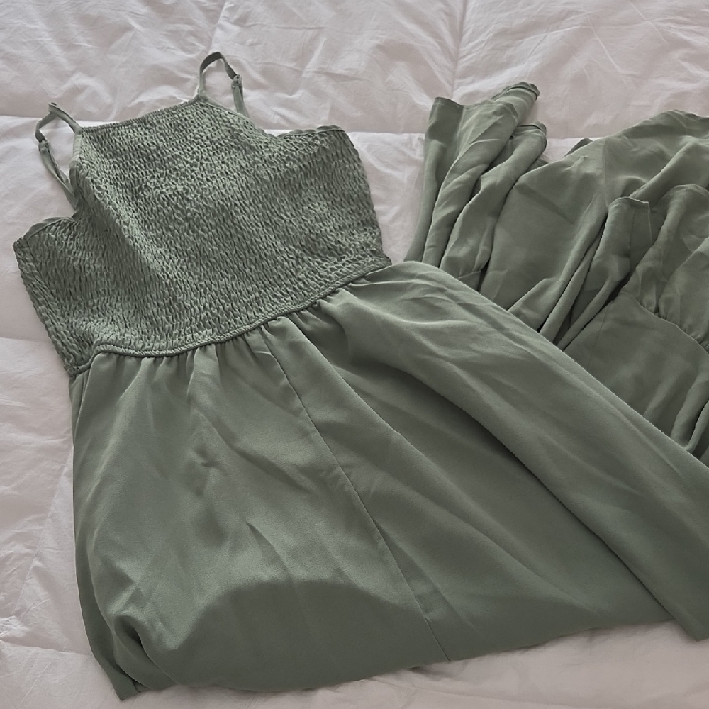 SHEIN Maxi Dress With Smocked Top - Never Worn